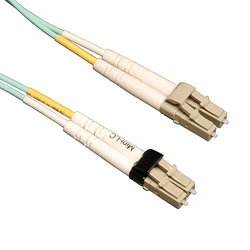 【中古】【未使用・未開封品】Tripp Lite 10M 10Gb Duplex Multimode 50/125 OM3 LSZH Fiber Optic Patch Cable LC/LC Aqua 33' 33ft 10 Meter - Patch cable - Mini-LC multi