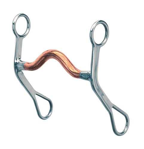 【中古】【未使用・未開封品】Weaver Leather All Purpose Bit Features 14cm Medium Port Copper Mouth