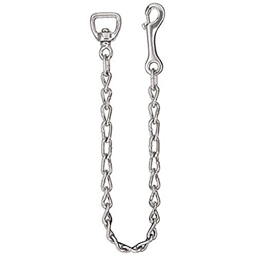 【中古】【未当て嵌める・未開封品】Weaver Leather 730 Lead Chain with 2.5糎 Swivel (Nickel Plated), 80糎