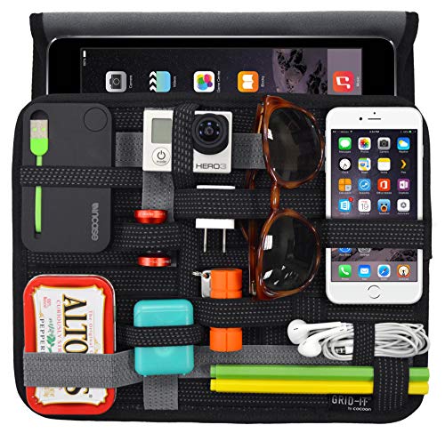 【中古】【未使用・未開封品】Cocoon Grid-It Wrap 10 【iPad Air, iPad4, 3, 2, 1, 10インチタブレット用ケース】 小物収納付き ブラック 17004