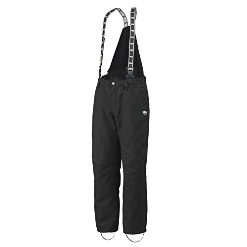 【中古】【未当て嵌める・未開封品】Helly-Hansen メンズ 細工物御召しもの ベルグ ビブパンツ 黒いこと - L