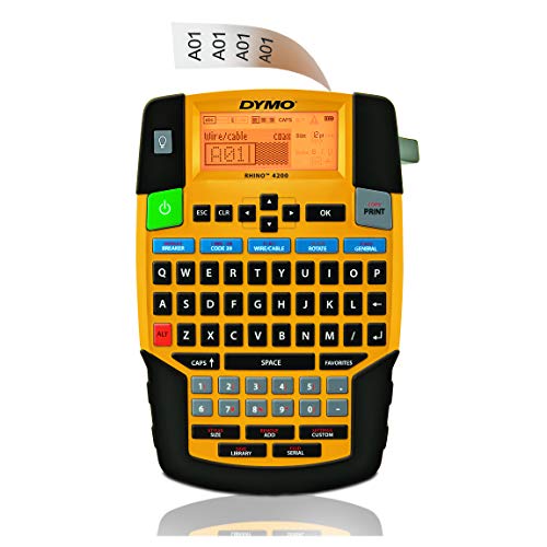 【中古】【未使用・未開封品】Dymo Rhino 4200 Label Maker for Security and Pro A/V