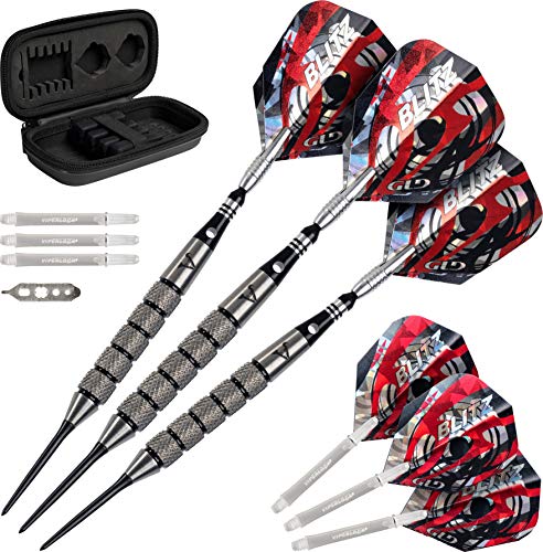 【中古】【未使用・未開封品】Viper 23-2728-28 Blitz 95% Tungsten Steel Tip Darts - 28 Gram