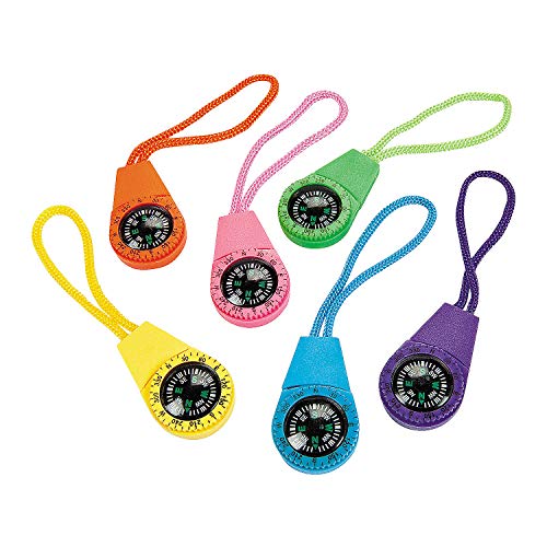 【中古】【未使用・未開封品】Neon Compass On Cord (1 dozen) - Bulk [Toy]｜AJIMURA-SHOP