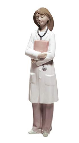【中古】【未使用・未開封品】ナオ Nao リヤドロ 人形 やさしいドクター 02001684