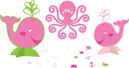 【中古】【未使用・未開封品】Ocean Preppy Girl Centerpiece オーシャンプレッピーガールのセンターピース♪ハロウィン♪クリスマス♪