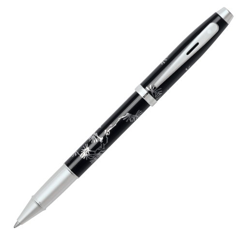 【中古】【未当て嵌める・未開封品】Sheaffer Silk Screened Pine Design巻きどんぶり鉢,黒いこと( 9298???1?)