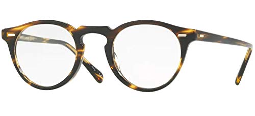 【中古】【未使用・未開封品】Oliver Peoples GREGORY PECK OV 5186 男性 度つきメガネ COCOBOLO/SAND WASH 45/23/150|AJIMURA-SHOP