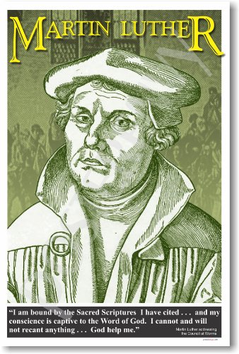 【中古】【未使用・未開封品】Martin Luther???Quote from the Council atワーム???学校教室ポスター???教室ポスター｜AJIMURA-SHOP