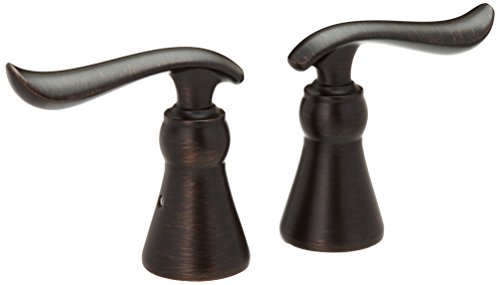 【中古】【未使用・未開封品】Delta RP70635RB Linden Roman Tub 2レバーハンドルキット ベネチアンブロンズ｜AJIMURA-SHOP