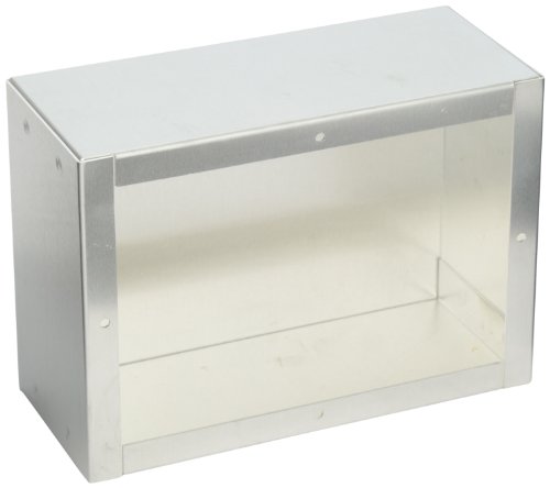 【中古】【未使用・未開封品】BUD Industries AC-429 Aluminum Chassis, 7 Length x 5 Width x 3 Height, Natural Finish by BUD Industries