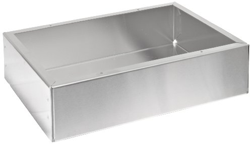 【中古】【未当てはめる・未開封品】BUD Industries AC-424 Aluminum Chassis, 12 Length x 8 Width x 3 Height, Natural Finish by BUD Industries