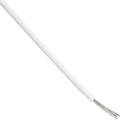 【中古】【未使用・未開封品】ワイヤー フックアップ MIL-W-16878E/1 PVC ホワイト 26AWG 0.14mm? 1000フィート
