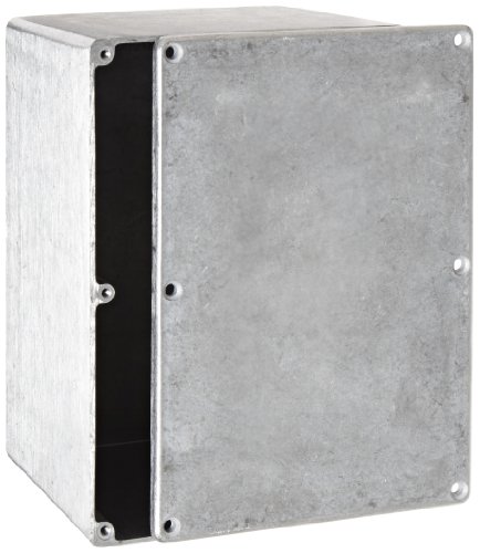 【中古】【未使用・未開封品】BUD Industries CN-5710 Die Cast Aluminum Enclosure, 6-49/64 Length x 4-49/64 Width x 4-13/64 Height, Natural Finish by BUD Industries
