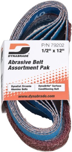 【中古】【未使用・未開封品】Dynabrade 79202 1/2-Inch by 12-Inch Belt Assortment Pak, Assorted by Dynabrade|AJIMURA-SHOP