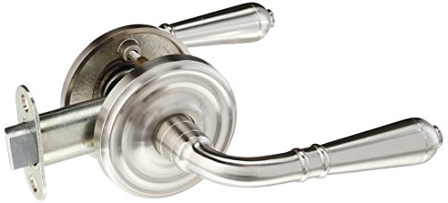 【中古】【未使用・未開封品】Classic Rosette Set With Turino Levers Right Hand Passage In Satin Nickel. Door Knob Sets. by Emtek