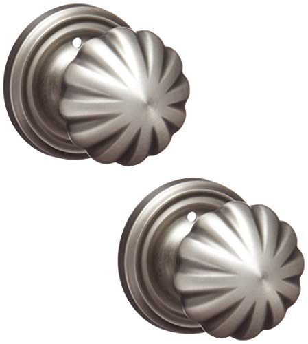 【中古】【未使用・未開封品】クラシックロゼットSet with Fluted真鍮ノブ、in 8?Finishes 2.75 inches