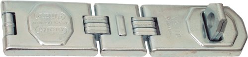 【中古】【未使用・未開封品】ABUS 110?/ 195?C 7???3?/ 4インチ硬化鋼隠しヒンジピン留め金、シルバー