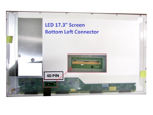 【中古】【未当て嵌める・未開封品】HP 612094-001 万覚え帳マイコン 映写幕 17.3 LED 下つ方 左 WXGA++ 1600x900