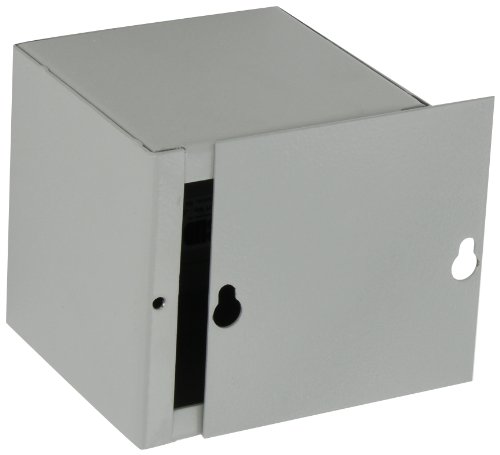 【中古】【未使用・未開封品】BUD Industries JB-3951 Steel NEMA 1 Sheet Metal Junction Box with Lift-off Screw Cover, 4 Width x 4 Height x 4 Depth, Gray Finish by BU