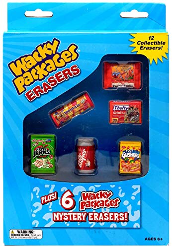 【中古】【未使用・未開封品】Wacky Packs 消しゴムシリーズ2 コレクターボックス (消しゴム12個)
