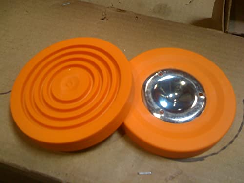 【中古】【未使用・未開封品】Ladder Accessories 604 Replacement Rubber Feet for 600c Pair ? Red