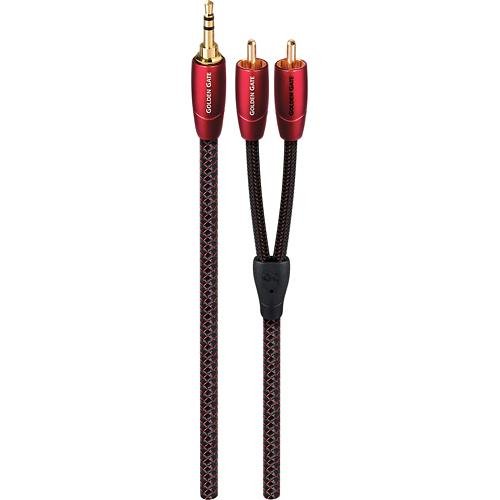 【中古】【未当て嵌める・未開封品】オーディオクエストゴールデンゲート3.5粍 - RCA 3m その他-キッチン用品・食器・調理器具