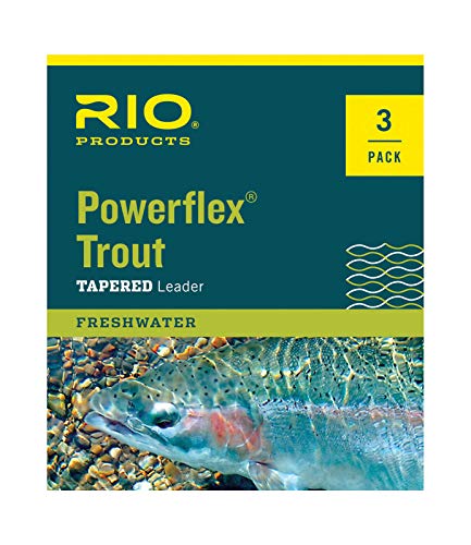 【中古】【未使用・未開封品】Rio Powerflex Trout Leader???3パック
