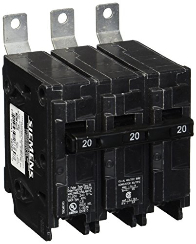 【中古】【未使用・未開封品】Siemens B320 20アンペア 3極 240ボルト 10KAIC ブレーカー ブラック