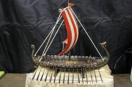 【中古】【未当て嵌める・未開封品】Drekar バイキングシップ真似形 ドラゴンヘッドフィギュア 11.5in 家電-その他