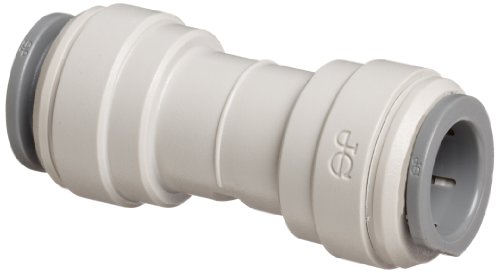 【中古】【未使用・未開封品】John Guest Acetal Copolymer Tube Fitting, Union Straight Connector, 1/2 Tube OD (Pack of 10) by John Guest