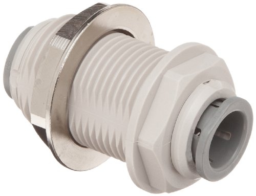 【中古】【未使用・未開封品】John Guest Acetal Copolymer Tube Fitting, Bulkhead Union, 3/8 Tube OD (Pack of 10) by John Guest 28,193円