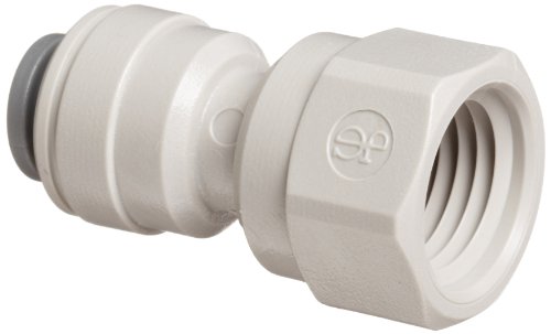 【中古】【未使用・未開封品】John Guest Acetal Copolymer Tube Fitting, Adaptor, 1/4 Tube OD x 1/4 NPTF Female (Pack of 10) by John Guest
