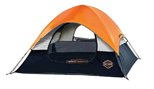 新品未使用 Harley davidson ドームテント Harley-Davidsonライダーズドームテント 4人用 ガレージ長期保管