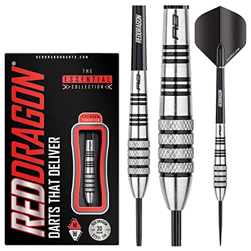 【中古】【未当てはめる・未開封品】DSWR30 Red Dragon Sidewinder - 30G Flightmaster - 80% Fl?chettes en tungst?ne (Pointe acier)
