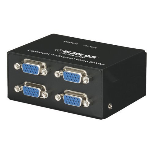 【中古】【未当てはめる・未開封品】Black Box 4通信路 パウダーコンパクト VGA ビデオスプリッター