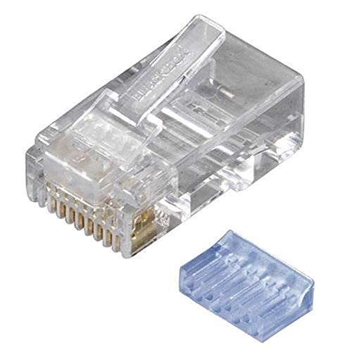 【中古】【未当て嵌める・未開封品】CAT6 MODULAR PLUGS, RJ-45, 250-PACK