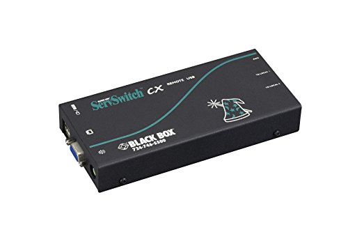 【中古】【未当て嵌める・未開封品】Black Box リモート単一のもの VGA USB w/オーディオとスキュー手を加える KVM取り替えっこ用