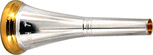 【中古】【未使用・未開封品】Bach 3367GR Gold Rim French Horn Mouthpiece, Silver Plated Body, 7 Medium Cup|AJIMURA-SHOP