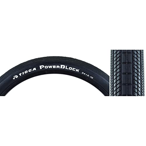 【中古】【未当て嵌める・未開封品】Tioga Powerblock BMX ユニ 成年者用 BMXタイア 黒いこと