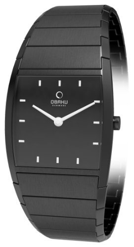 【中古】【未当て嵌める・未開封品】Obaku Harmony レディースクォーツウォッチ V142LBBSB メタルストラップ付き添い人 その他-靴
