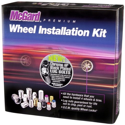 【中古】【未使用・未開封品】McGard 67205 Chrome M14 x 1.5 Thread Size Cone Seat Lug Bolt Wheel Installation Kit for 5 Lug Vehicles｜AJIMURA-SHOP