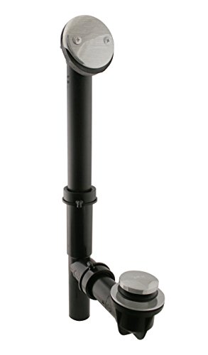 【中古】【未当て嵌める・未開封品】ウエストブラス593144ステンレススチールブラック1???1?/ 2?インチ。Tubular Tip Toe Bath Waste