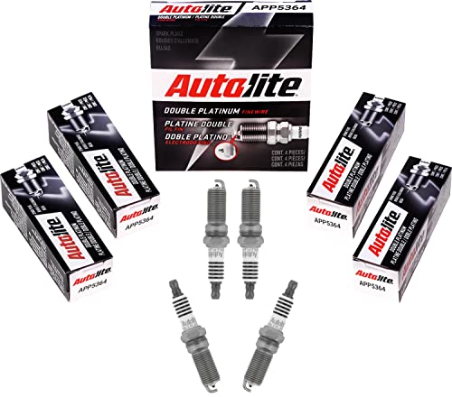 【中古】【未使用・未開封品】Autolite app5364スパークプラグ銅コア、ダブルプラチナ、ニッケルメッキシェル4パック｜AJIMURA-SHOP