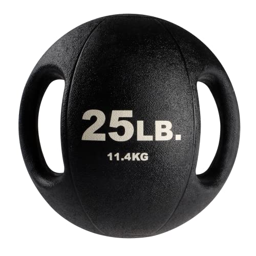 【中古】【未使用・未開封品】(11kg., Black) - Body Solid Tools BSTDMB25 Dual Grip 11kg Medicine Ball｜AJIMURA-SHOP
