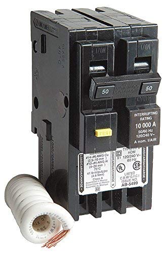 【中古】【未当て嵌める・未開封品】Square D短絡電気回路ブレーカー、hom250gfi スポーツ・アウトドア-その他