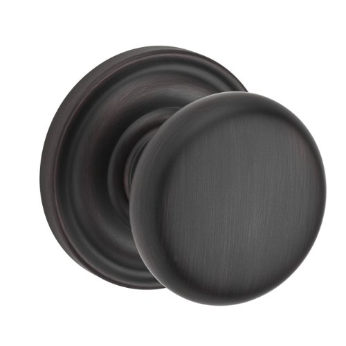 【中古】【未使用・未開封品】Baldwin HD.ROU.TRR.112 Round Half-Dummy Knob with Traditional Round Rose, Venetian Bronze by Baldwin