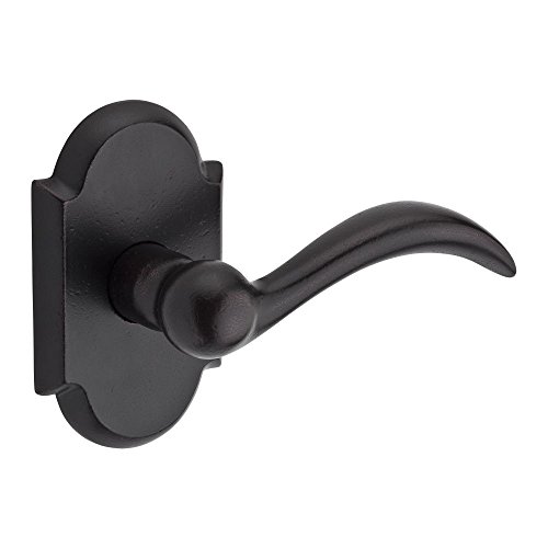 【中古】【未使用・未開封品】Baldwin PV.ARC.R.RAR.481.6L.DS Arch Right-Handed Arch Privacy Lever with Rustic Arch Rose, Dark Bronze by Baldwin