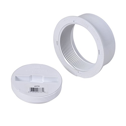【中古】【未当て嵌める・未開封品】Oatey 43733 PVC Snap-In Cleanout Assembly, 4-Inch by Oatey [並行輸入品]