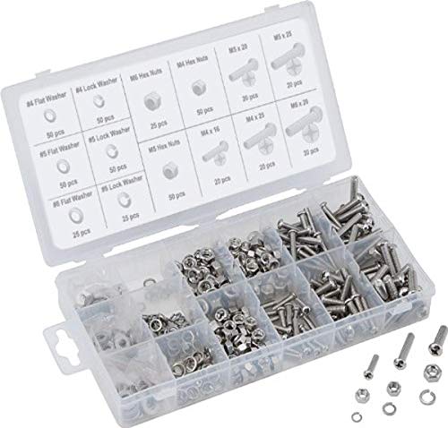 【中古】【未当て嵌める・未開封品】Tekz 45250 Metric Nut and Bolt Assortment - 475 Piece